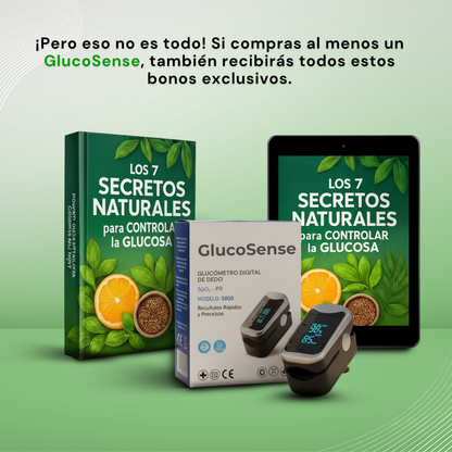 GlucoSense™ 3-in-1: Glucose, Blood Pressure, and Oxygen Without Needles + Exclusive Gift