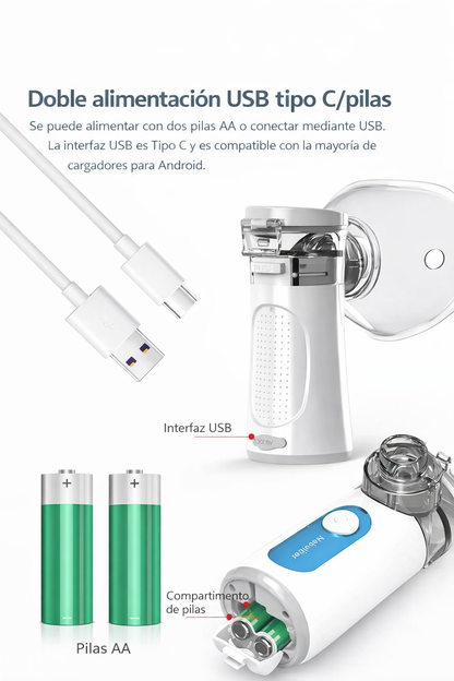 Silent Handheld Electric Nebulizer For Children And Adults