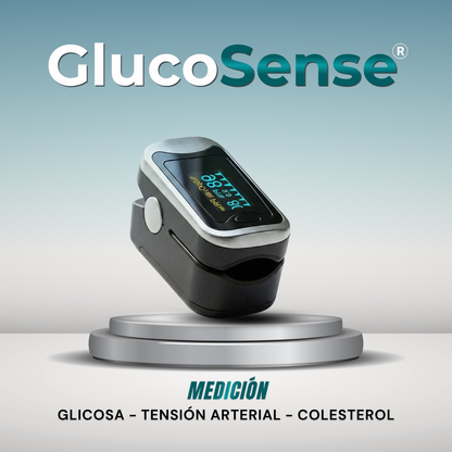 GlucoSense™ 3-in-1: Glucose, Blood Pressure, and Oxygen Without Needles + Exclusive Gift